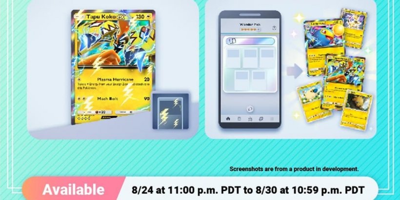 Pokémon TCG Pocket's Lightning-type Mass Outbreak event is now underway