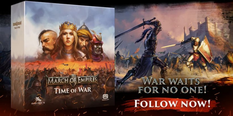 March of Empires is the latest mobile hit to head into the world of tabletop with a new Kickstarter