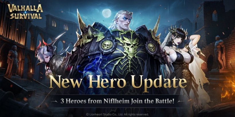 Valhalla Survival adds three new class-based heroes in its latest update
