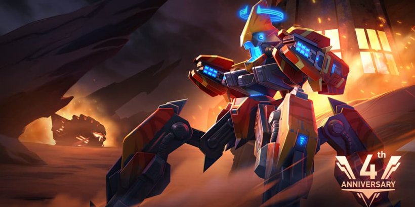 Mecha Arena celebrates four years with a free mech for everybody