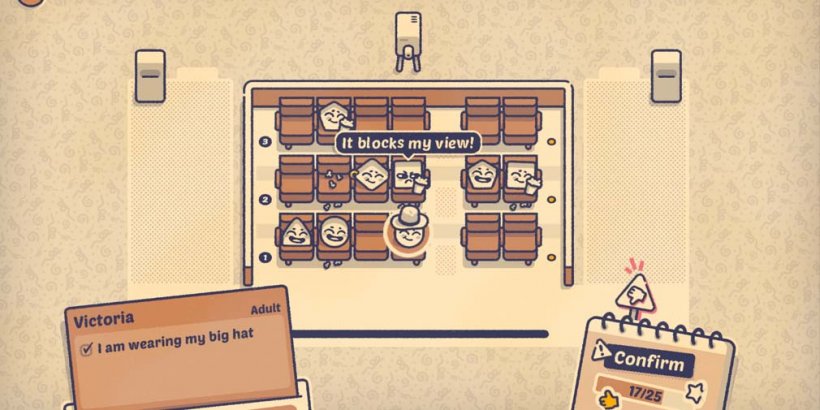 Is This Seat Taken? is a cosy puzzler where you're ironically at the mercy of people's pic