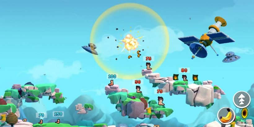 Worms Across Worlds is now available on Apple Arcade, bringing classic PvP fun to mobile