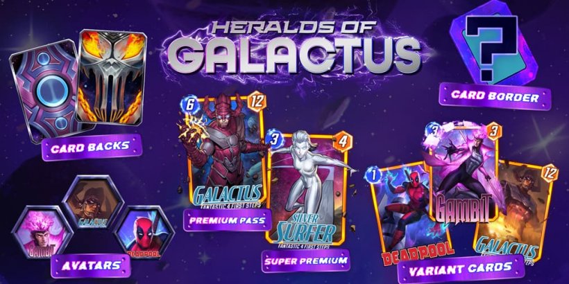 Marvel Snap brings the apocalypse with the Heralds of Galactus season