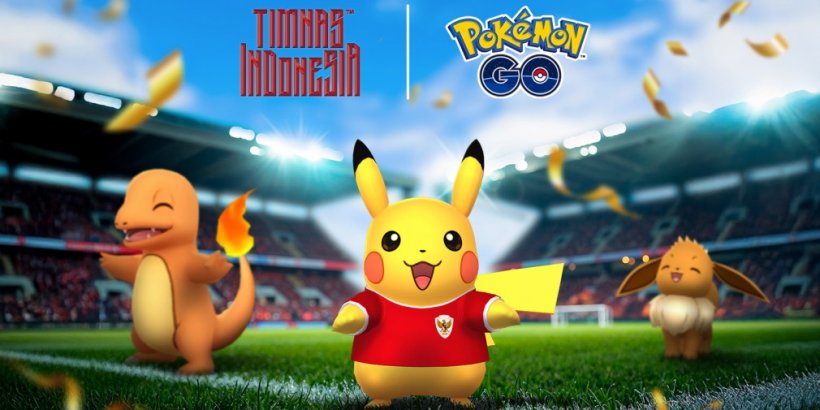 Pokémon Go will feature Pikachu wearing an Indonesian football jersey during the Goal Time with Pika