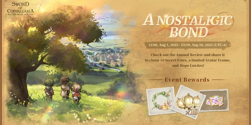 Sword of Convallaria celebrates its first anniversary with a major new update