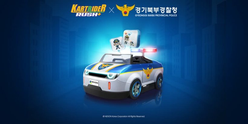 KartRider Rush+ kicks off its newest season with a traffic safety collab