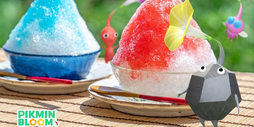 Pikmin Bloom lets you cool off with the new Shaved Ice decor Pikmin