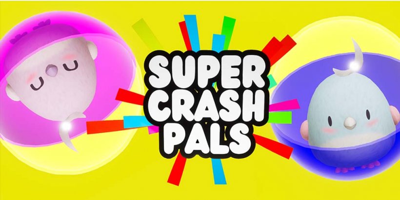 Super Crash Pals lets you crash into your friends to knock them off the arena as fast as you can, ou