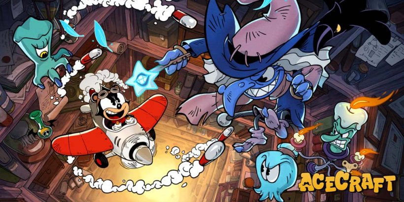 Acecraft: Skyhero opens pre-registration for the rubber hose animation co-op shoot 'em up