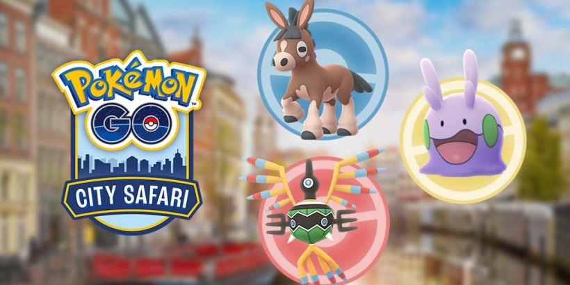Pokemon Go City Safari offers encounters with Mudbray, the Donkey Pokémon, this September