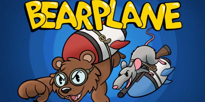 Bearplane lets you ram into your enemies as a rocket-powered bear with a 1940s aesthetic, coming soo