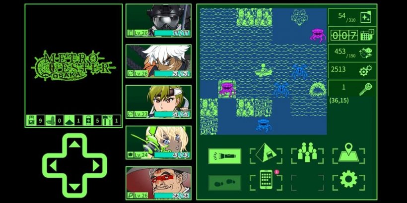 Metro Quester Osaka takes the Metro Quester series to a brand-new location, coming soon