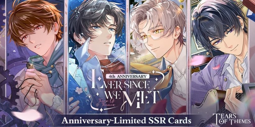 Tears of Themis celebrates its fourth anniversary with a suite of new events