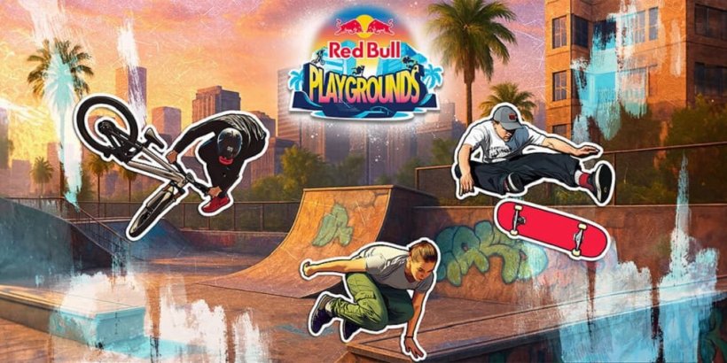 Red Bull Playgrounds offers fast-paced urban athletic action, out now