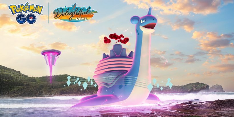 Pokémon Go will welcome Gigantamax Lapras during the Water Festival next week