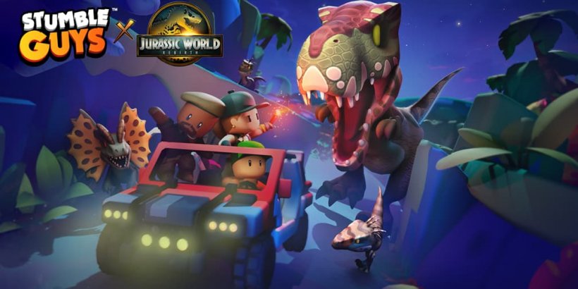 Stumble Guys sees Jurassic World enter the fray with new crossover collab