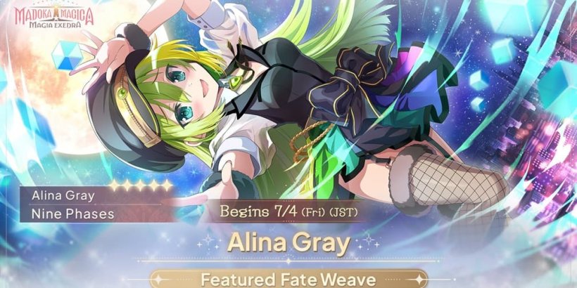 Puella Magi Madoka Magica Magia Exedra introduces new five-star character with Alina Gray
