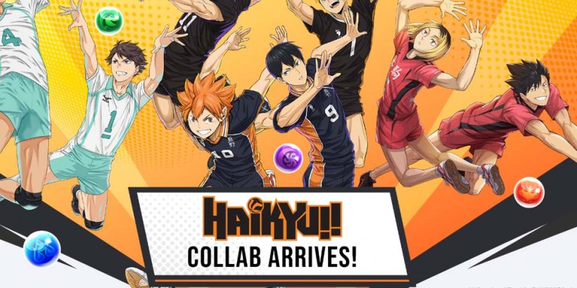Puzzle & Dragons launches Haikyu!! collaboration event with limited-time content and login bonus
