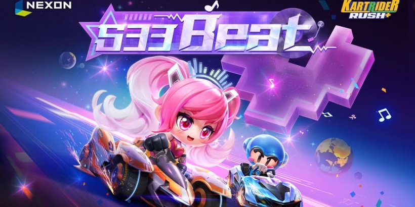 KartRider Rush+ season 33 arrives tomorrow with The Beat