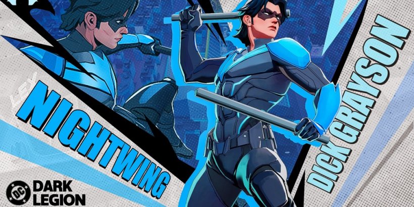 DC: Dark Legion will welcome Nightwing to its global servers soon