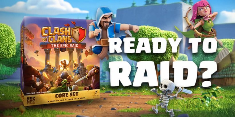 Clash of Clans tabletop Kickstarter goes live today