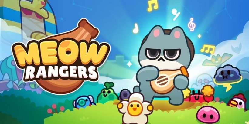 Meow Rangers offers auto-battling fun in the fine vein of Capybara Go, out now