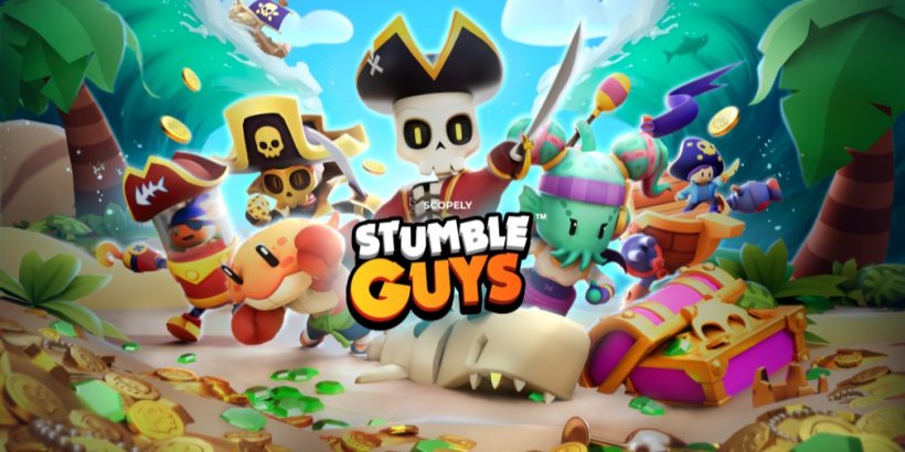 Stumble Guys goes full pirate chaos this summer in the Plunder Party update
