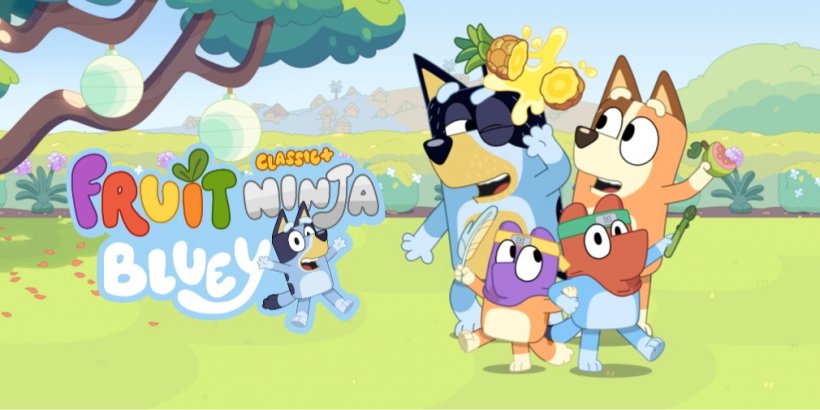 Fruit Ninja Classic+ will mark the arrival of Bluey and friends for a crossover event later this mon