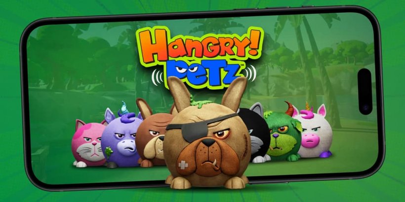 Hangry Petz brings the ill-tempered toys to mobile, out now
