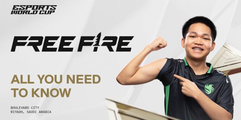 Free Fire returns to the Esports World Cup 2025 with a $1 million prize pool up for grabs